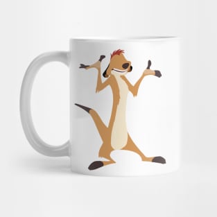 A Relaxed Meerkat Mug